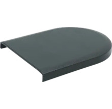 SOLUNA Endkappe Montageträger Welle 42/50 mm schwarz