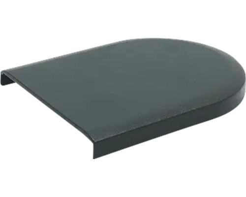 SOLUNA Endkappe Montageträger Welle 42/50 mm schwarz