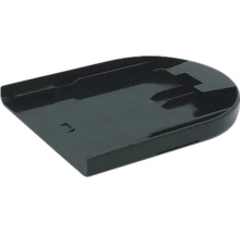 SOLUNA Endkappe Montageträger Welle 42/50 mm schwarz