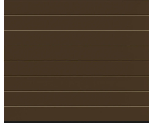 Garagentor mit horizontaler Sicke