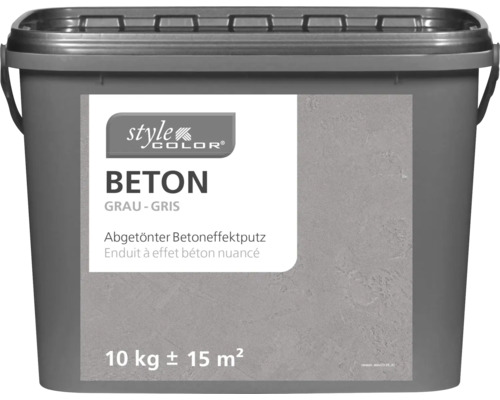 StyleColor BETON Abgetönter Betoneffektputz grau 10 kg