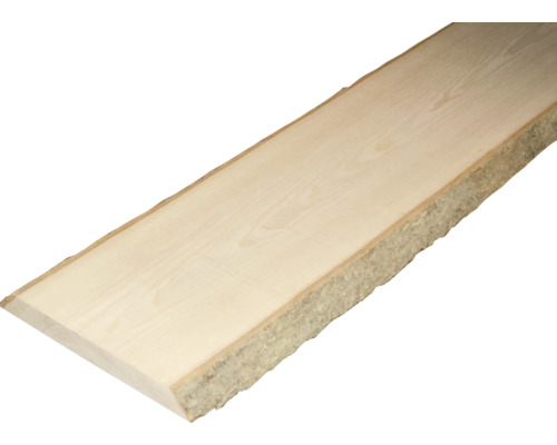 Planche en bois massif frêne brut des deux côtés avec flache 22x150-250x1200 mm