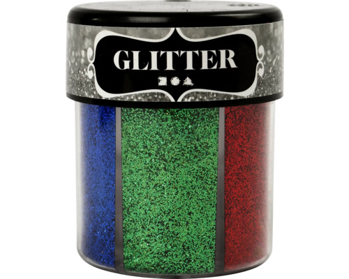 Glitter, sortiert, 6x13 g