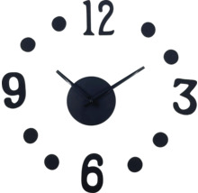 Horloge murale avec chiffres et points de repère