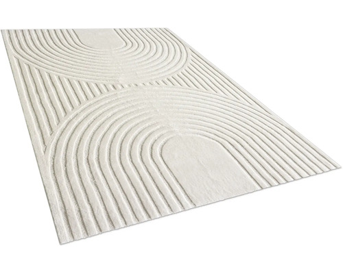 Tapis Loopcut beige 160x230 cm