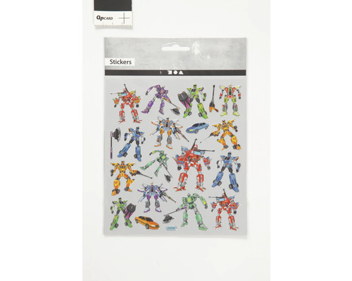 Sticker selbstklebend, Transformers, 15x16.5 cm