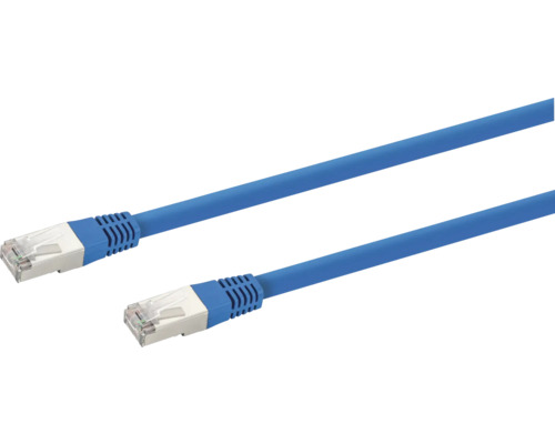 LAN Kabel CAT.6 SFTP blau 25 cm