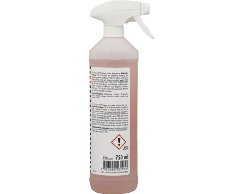 Vaporisateur avec liquide de nettoyage, 750 ml