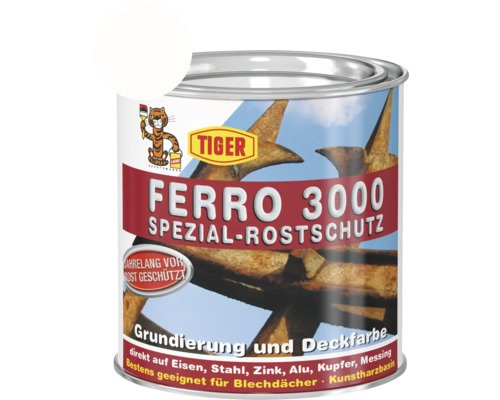 Tiger Ferro 3000 Spezial-Rostschutz Grundierung und Deckfarbe in Dose