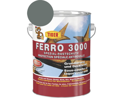 Tiger Ferro 3000 Spezial-Rostschutz Grundierung und Deckfarbe