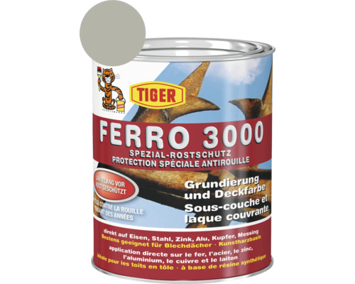 Tiger Ferro 3000 Spezial-Rostschutz Grundierung und Deckfarbe in einer Dose