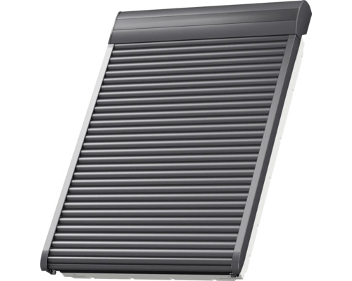 Geschlossener Rollladen zur Fensterabdeckung