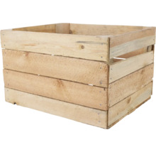 Caisse en bois pour jardin et rangement