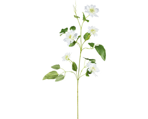 Plante artificielle Clematis H 109 cm blanc