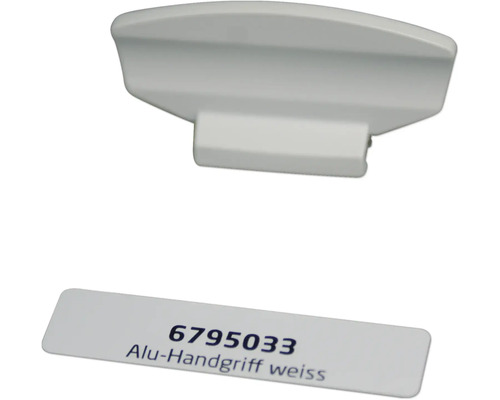 Weisser Aluminium Handgriff
