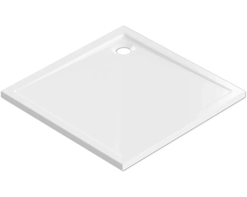 Duschwanne Jungborn Cinque 100 x 100 x 2.5 cm weiss glänzend