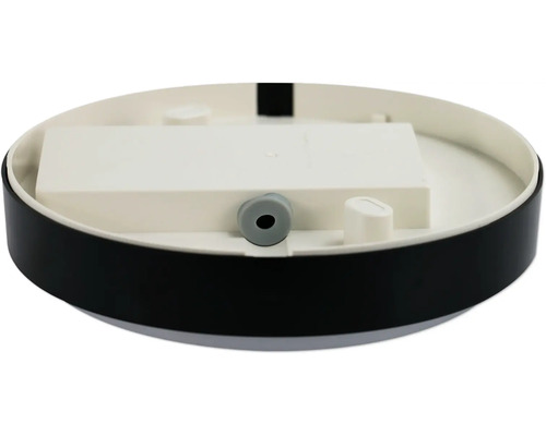 Plafonnier rond en plastique avec dispositif d''installation