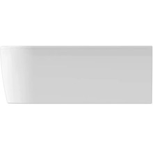 Baignoire form&style Sansibar 75 x 160 cm droite blanc brillant