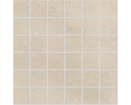 Mosaïque de carreaux avec des éléments carrés