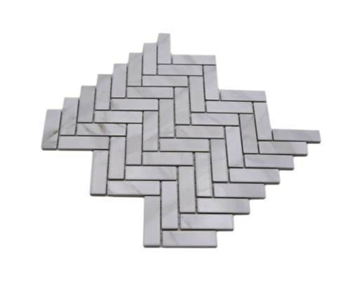 Mosaïque à chevrons pour mur et sol