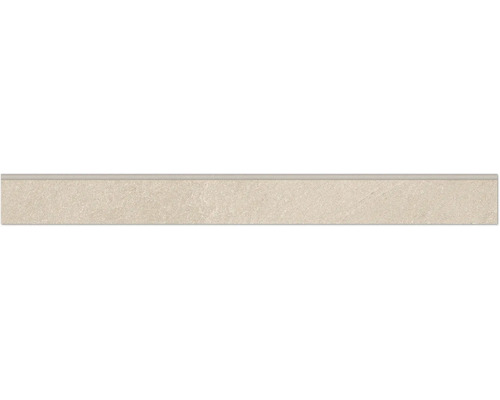 Sockelfliese Meran creme BxLxS 6x59.7x0.6 cm Sockelleiste aus Holz
