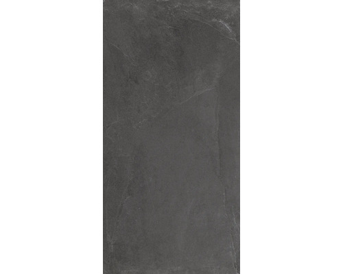 Carreau de sol foncé aspect pierre pour intérieur et extérieur
