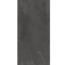 Carreau de sol en grès cérame gris foncé