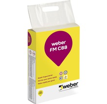 weber FM C88 Rapid-Fein- und Breitfugenmörtel platingrau 10 kg.-thumb-0