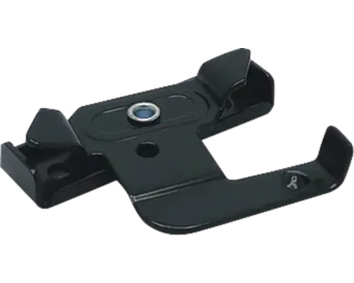 Spannriegel Decke schwarz 50 mm für SOLUNA Jalousie nach Maß
