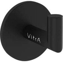 Schwarzer Wandhaken mit Vitra Logo