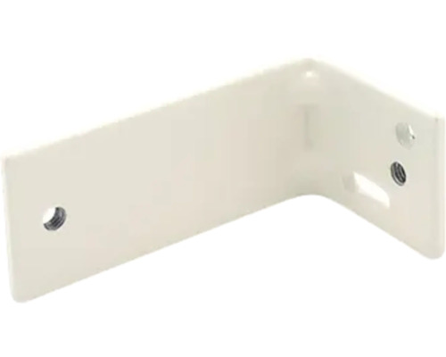 Winkelverbinder aus Metall mit Befestigungslöchern