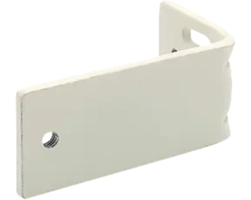 Regalwinkel aus Metall mit Schraubloch