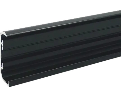 Guidage latéral en U A1 adhésif noir 28&34 mm pour store plissé SOLUNA sur mesure Guidage latéral en U A1 adhésif noir 28&34 mm pour store plissé SOLUNA sur mesure