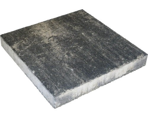 Dalle de terrasse en béton Crescendo Trend gris-anthracite-mélange 40 x 40 x 5 cm