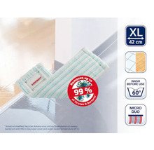 Leifheit Wischtuch Micro Duo XL 42 cm auf Boden