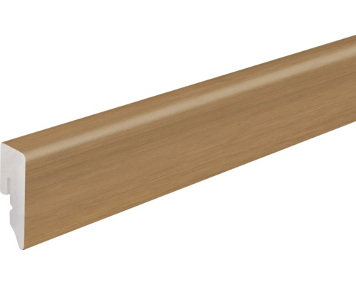 Plinthe avec structure en bois