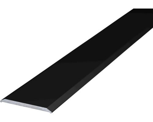 Barre de seuil alu noir 24 mm x 1 m