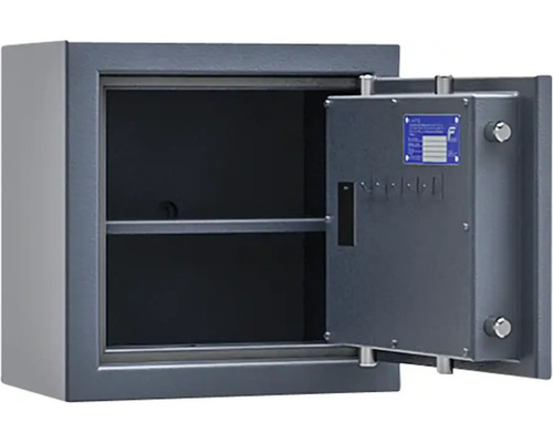 Geöffneter Möbeltresor mit Einlegeboden