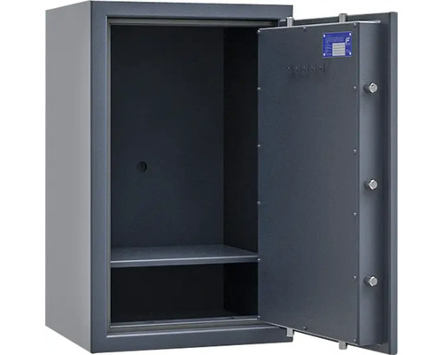 Coffre-fort ouvert avec étagère