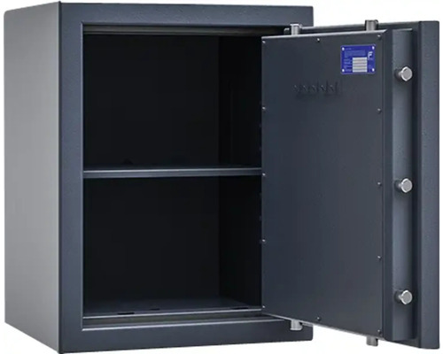 Geöffneter Tresor mit Einlegeboden