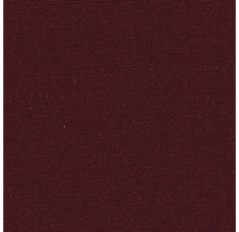 Gros plan d''une moquette rouge foncé.