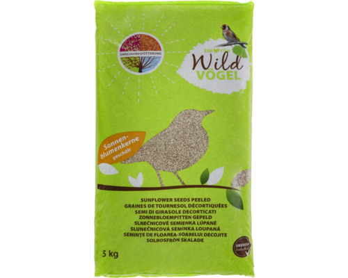 Ein Herz für Wildvögel Sonnenblumenkerne geschält 5 kg Ein Herz für Wildvögel Sonnenblumenkerne geschält 5 kg