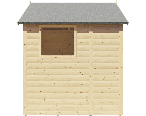 Abri de jardin avec fenêtre et toit