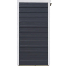 Gartenhaus Cubo 1 mit Fussboden 234 x 121 cm anthrazit