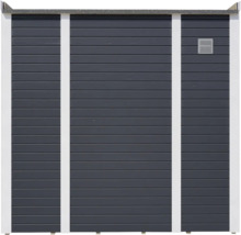 Gartenhaus Cubo 1 mit Fussboden 234 x 121 cm anthrazit