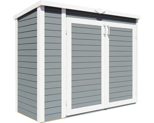 Armoire de jardin en bois avec double porte