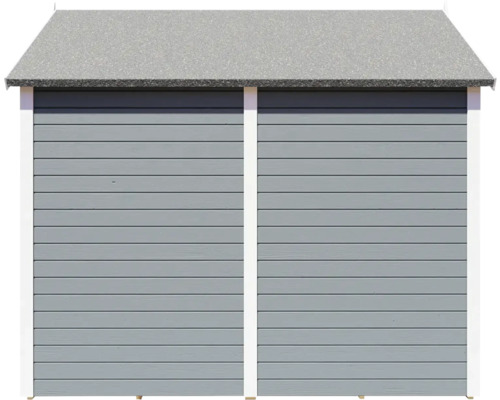 Abri de jardin en bois avec toit