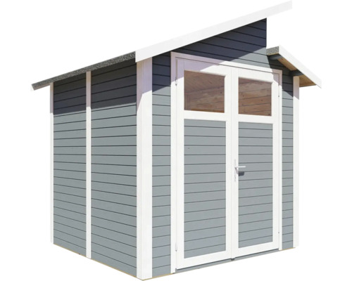 Gartenhaus mit Doppeltür und Pultdach