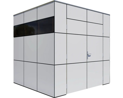 Gartenhaus mit Fenster und Tür