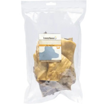 Snacks pour chiens aux oreilles de bœuf Beetztees dans un emballage transparent